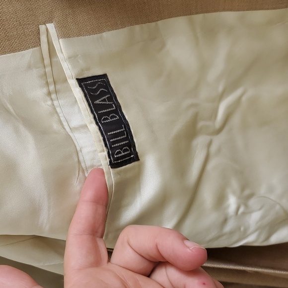 True vintage Bill Blass mens tan blazer - Picture 10 of 13